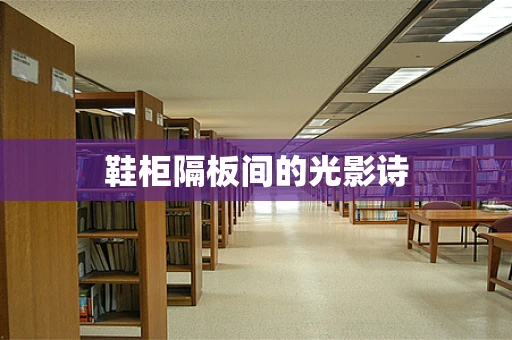 鞋柜隔板间的光影诗