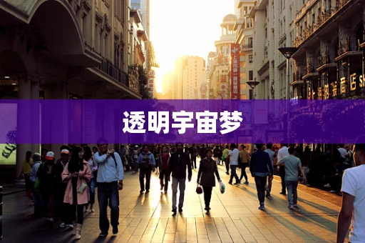 透明宇宙梦