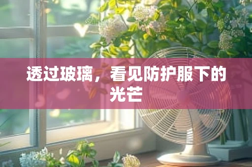 透过玻璃，看见防护服下的光芒