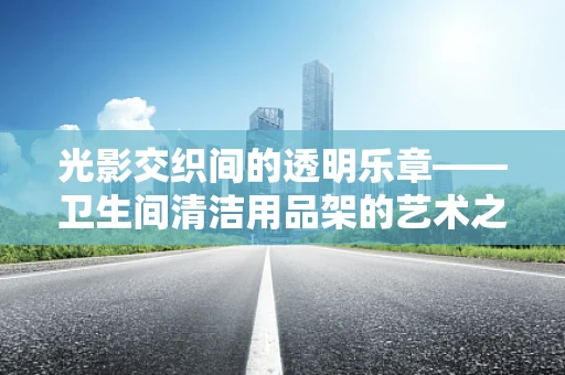 光影交织间的透明乐章——卫生间清洁用品架的艺术之美
