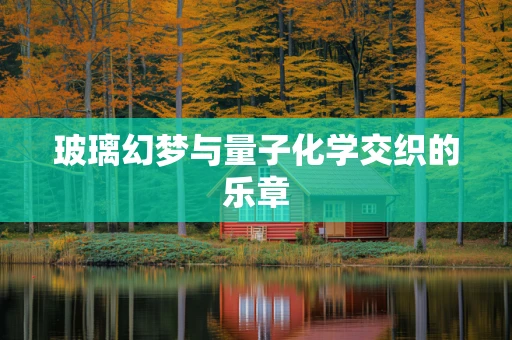 玻璃幻梦与量子化学交织的乐章