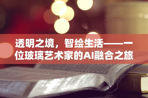 透明之境，智绘生活——一位玻璃艺术家的AI融合之旅