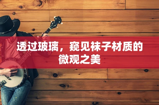 透过玻璃，窥见袜子材质的微观之美