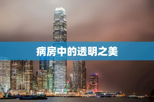 病房中的透明之美