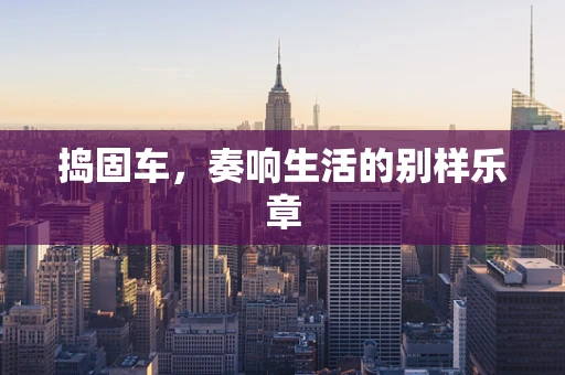 捣固车，奏响生活的别样乐章