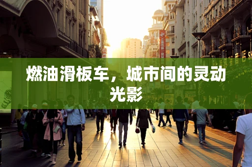 燃油滑板车，城市间的灵动光影