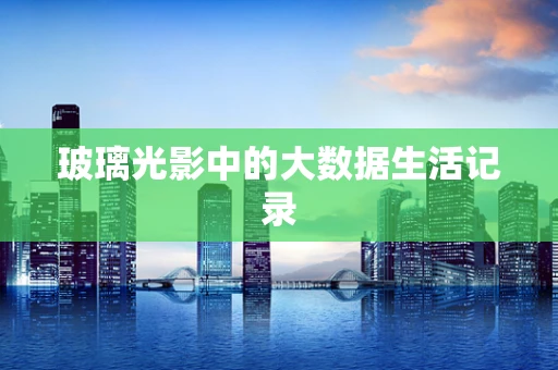 玻璃光影中的大数据生活记录