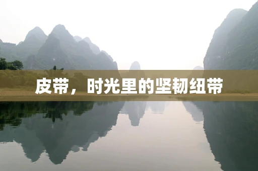 皮带，时光里的坚韧纽带
