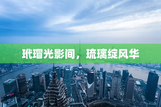 玳瑁光影间，琉璃绽风华