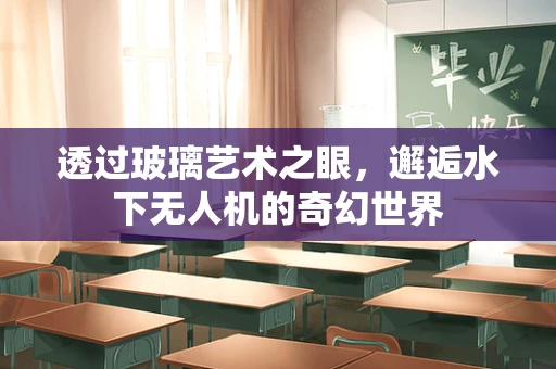 透过玻璃艺术之眼，邂逅水下无人机的奇幻世界