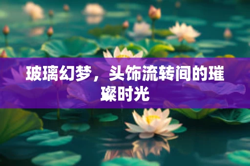 玻璃幻梦，头饰流转间的璀璨时光