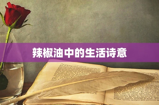 辣椒油中的生活诗意