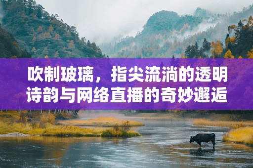 吹制玻璃，指尖流淌的透明诗韵与网络直播的奇妙邂逅