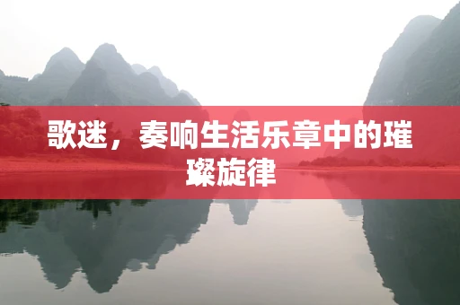 歌迷，奏响生活乐章中的璀璨旋律