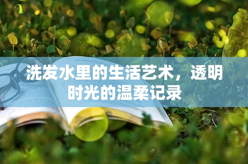 洗发水里的生活艺术，透明时光的温柔记录