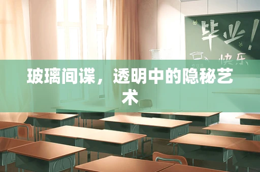 玻璃间谍，透明中的隐秘艺术