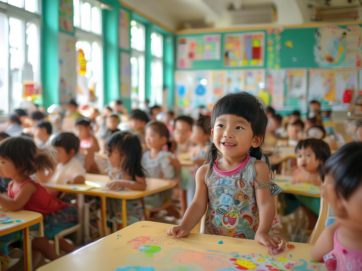 童声共融，广东幼儿园普通话推广的透明之旅