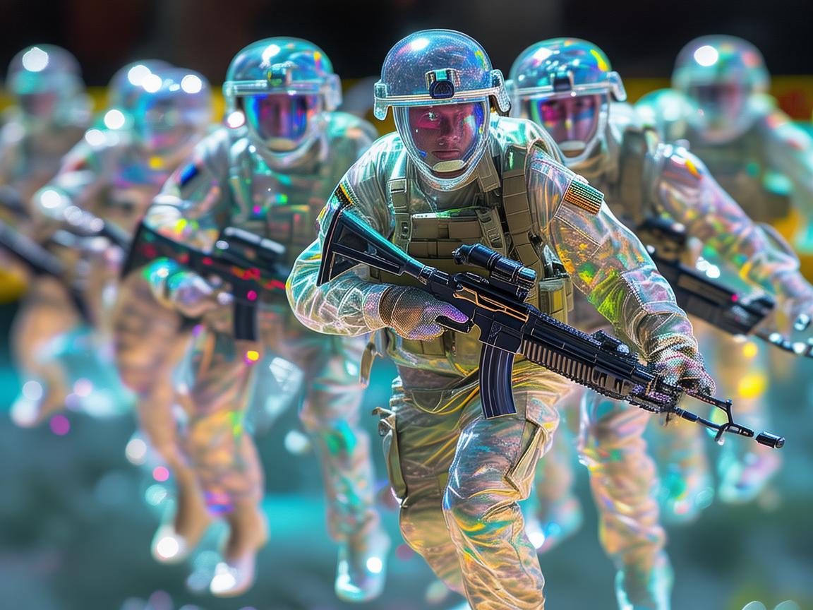 玻璃之舞，空降兵班组轻武器全体验的透明记忆