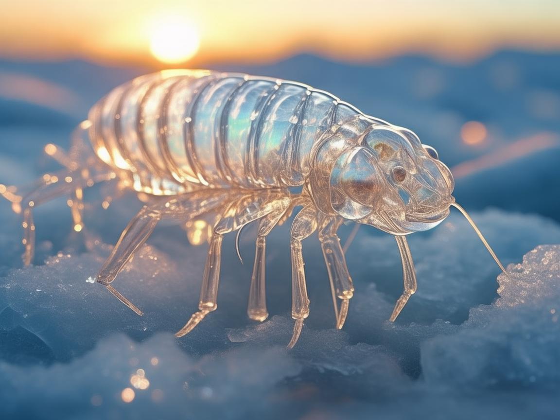 玻璃之语，北极古生物的透明苏醒
