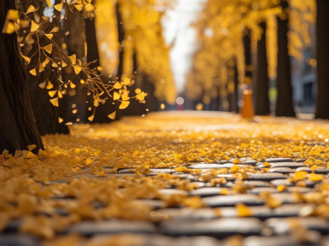 街头银杏果，秋日里的意外馈赠与安全警醒