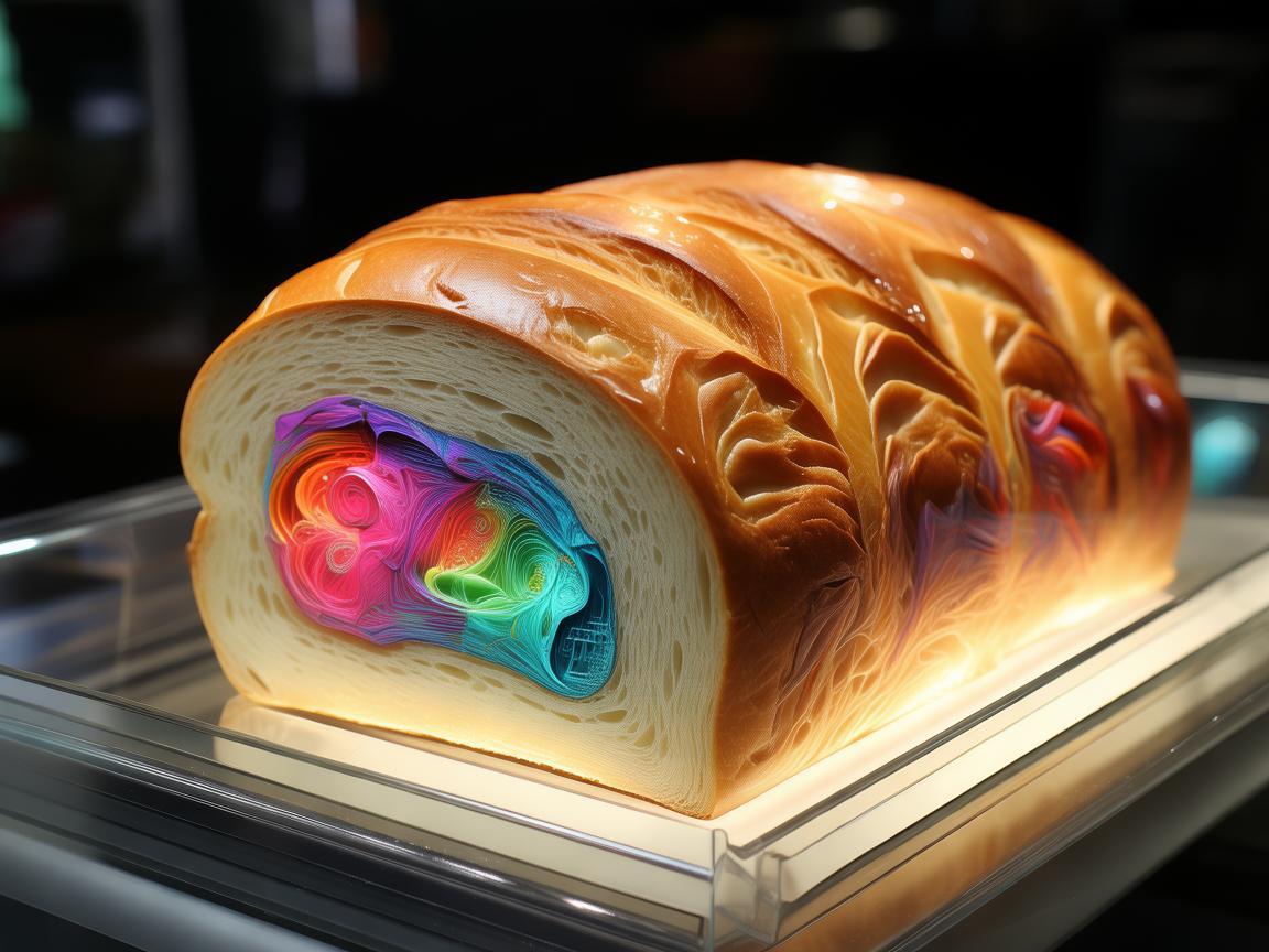 面包里的艺术，35元1个的透明诱惑