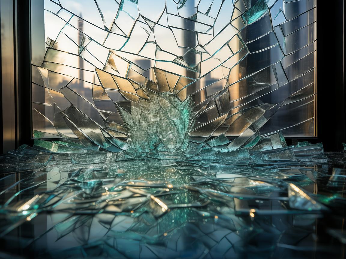 玻璃之语，上海一幕惊魂后的静谧沉思